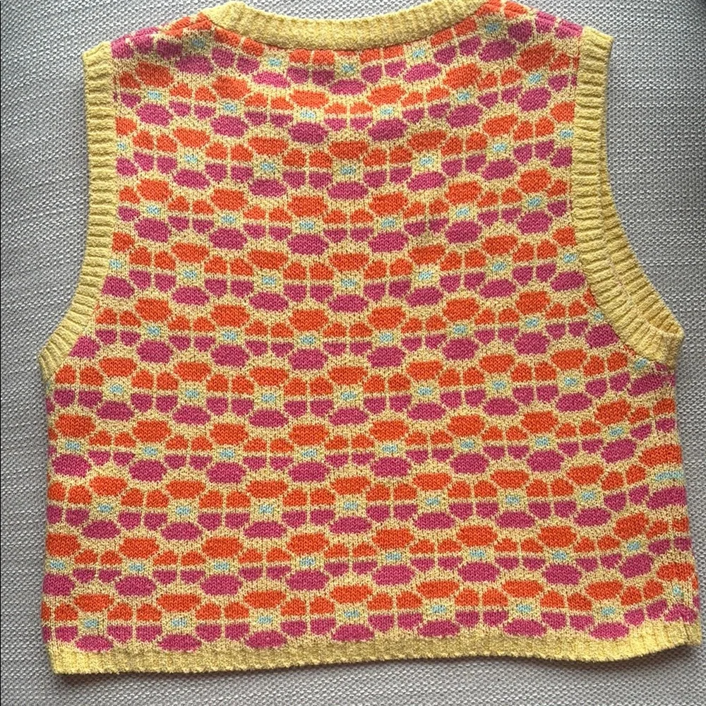 Zara Multicolor Knit Tank Top - Picture 3 of 6